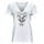 Textil Mulher T-Shirt mangas curtas Ikks BX10575 Branco