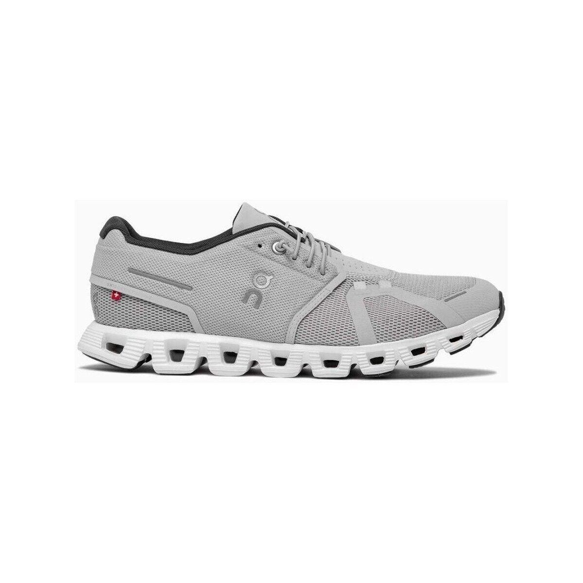 Sapatos Sapatilhas On Running united CLOUD 5 - 59.98909-GLACIER/WHITE Cinza
