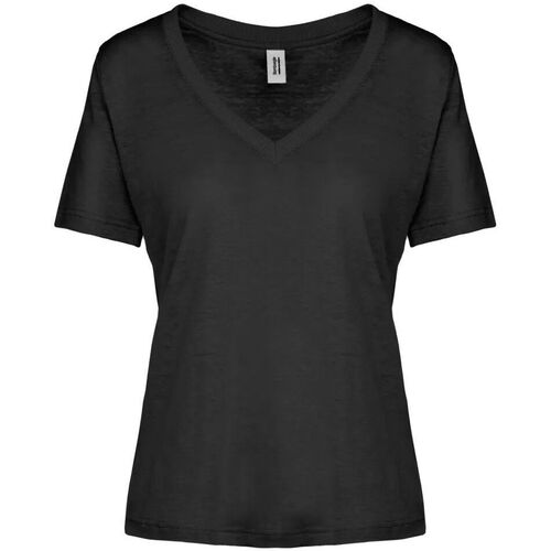 Textil Mulher T-shirts e Pólos Bomboogie TW 7351 T JLIT-90 Preto