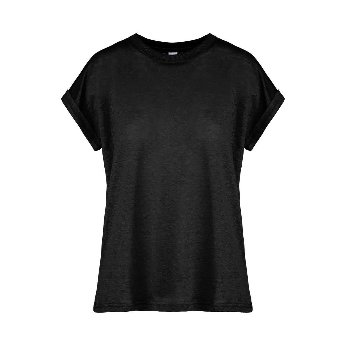 Textil Mulher T-shirts e Pólos Bomboogie TW 7352 T JLIT-90 Preto