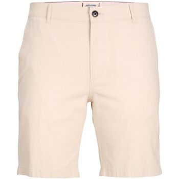 Textil Rapaz Shorts / Bermudas Jack & Jones 12230140 DAVE-MOONBEAM Bege