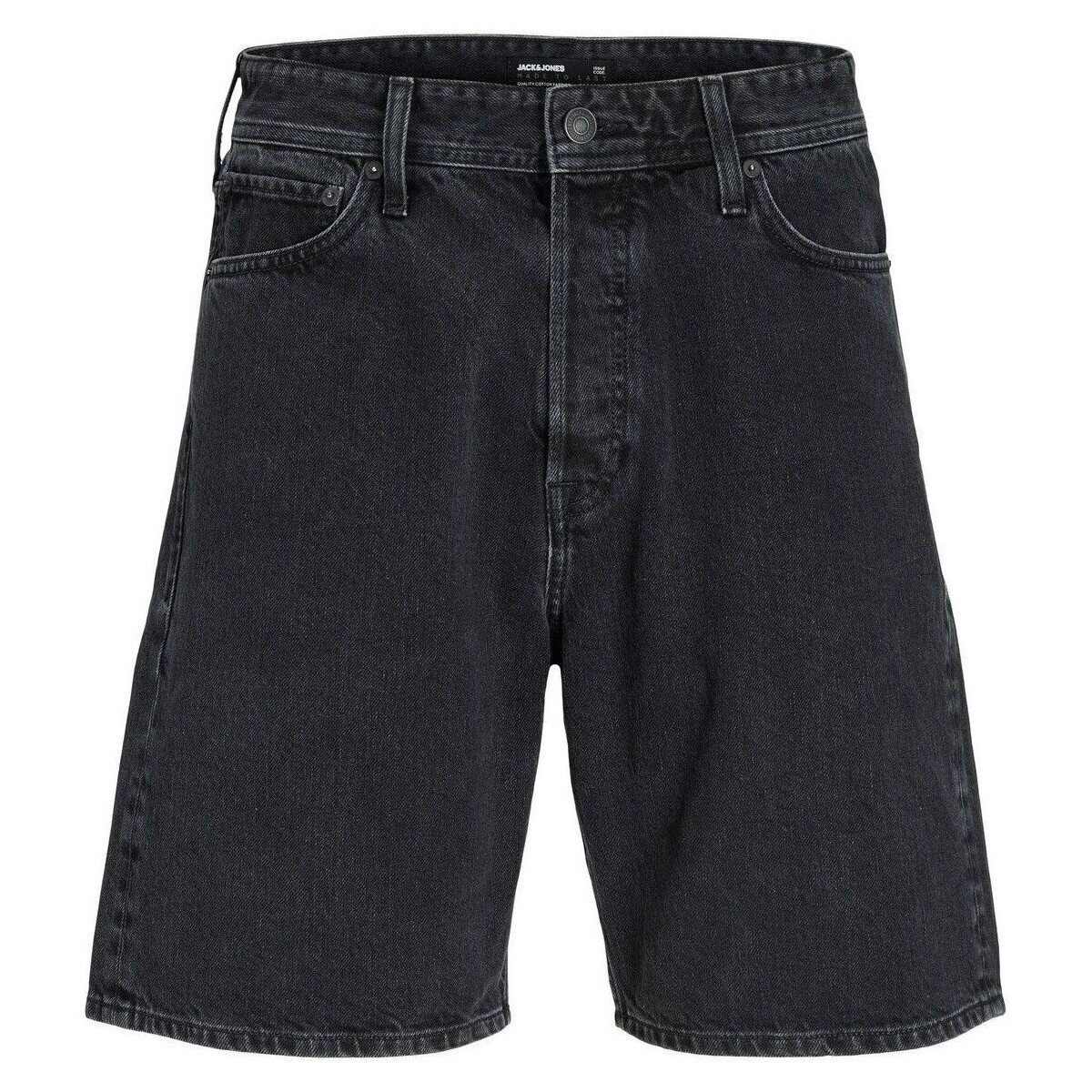 Textil Homem Shorts / Bermudas Jack & Jones 12229606 TONY-BLACK DENIM Preto