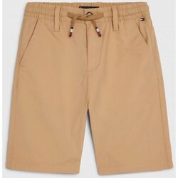Textil Rapaz Shorts / Bermudas Tommy Hilfiger KB0KB08124-A44 TRENCH Bege