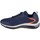 Sapatos Homem Sapatilhas Skechers Skechair  20 Lomarc Azul marinho, Cor de laranja