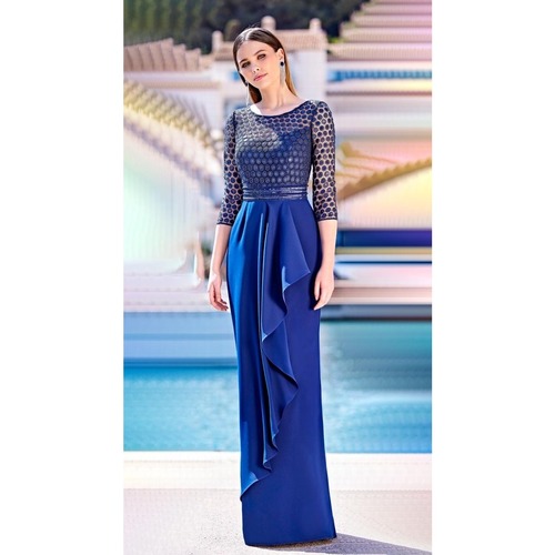 Textil Mulher Vestidos Sonia Pena 21230015-3-52 Azul