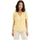 Textil Mulher Tops / Blusas Compania Fantastica COMPAÑIA FANTÁSTICA Camisa 11053 - Golden Vichy Amarelo