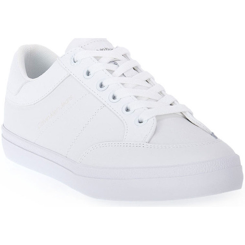 Sapatos Mulher Sapatilhas k50k507552 Calvin Klein Jeans YBR LOW PEOFILE Branco