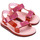 Sapatos Mulher Sandálias Melissa Sandálias Papete+Rider - Red/Pink Rosa
