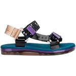 Sandálias Papete+Rider - Blue/Purple/Beige