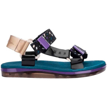 Sapatos Mulher Sandálias Melissa Sandálias Papete+Rider - Blue/Purple/Beige Multicolor