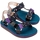 Sapatos Mulher Sandálias Melissa Sandálias Papete+Rider - Blue/Purple/Beige Multicolor