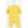 Textil Rapariga Conjunto Babidu 57229-OCRE Amarelo