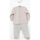 Textil Criança Conjunto Babidu 59124-ROSA Cinza