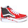 Sapatos Rapaz Sapatilhas de cano-alto Vans SK8-Hi Bolt Preto / Vermelho