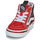 Sapatos Rapaz Sapatilhas de cano-alto Vans TD SK8-Hi Zip Bolt Preto / Vermelho
