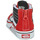 Sapatos Rapaz product eng 1024591 Sweatshirt Vans Print Box Back TD SK8-Hi Zip Bolt Preto / Vermelho