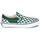 Sapatos Criança Чоловічі футболки vans оригінал UY Classic Slip-On Verde / Branco