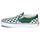 Sapatos Criança Slip on Vans Nero UY Classic Slip-On Verde / Branco