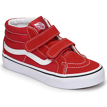 Sapatos Criança Vans SK8-Hi Trainers Vans UY SK8-Mid Reissue V Vermelho