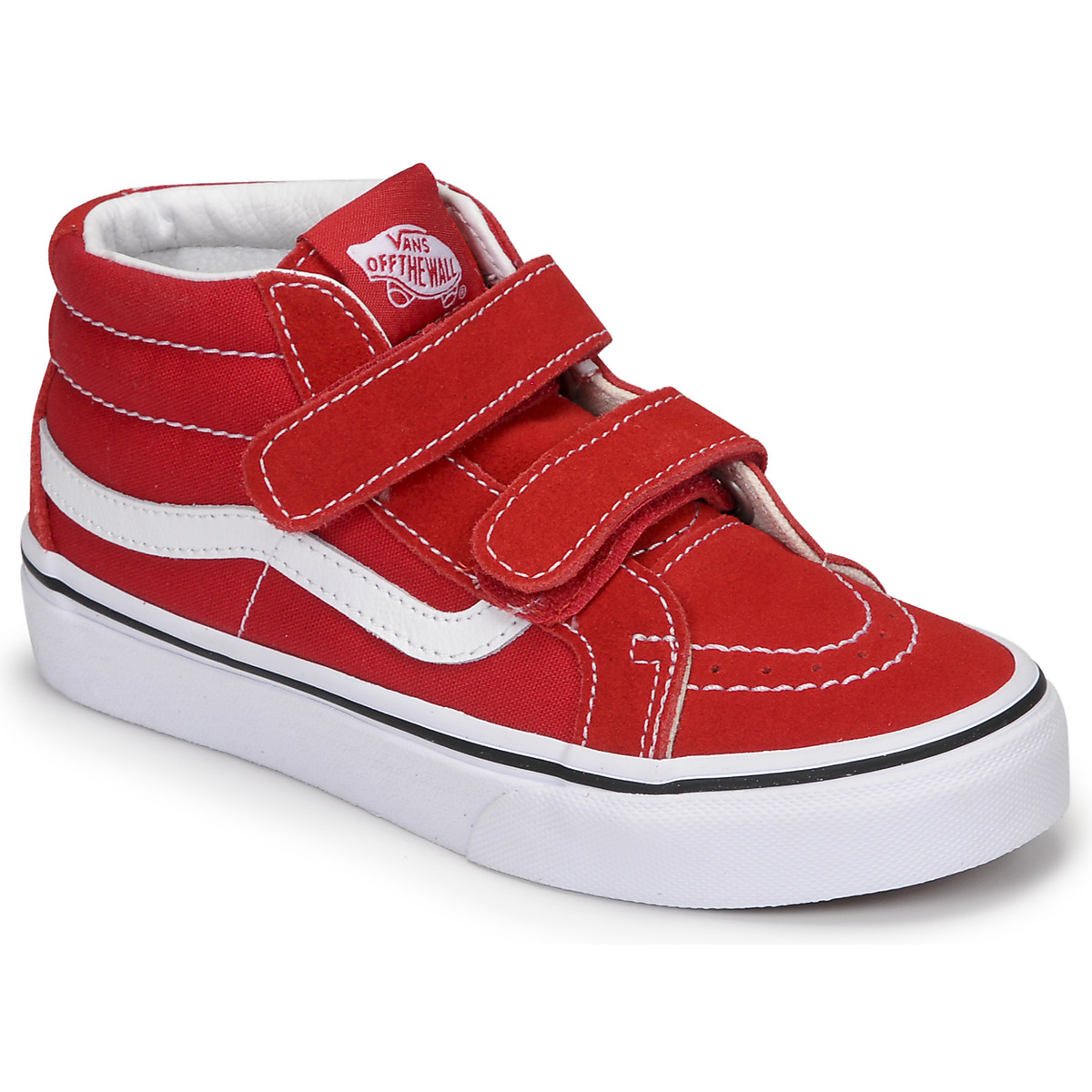 Sapatos Criança Sapatilhas de cano-alto Whtma Vans UY SK8-Mid Reissue V Vermelho