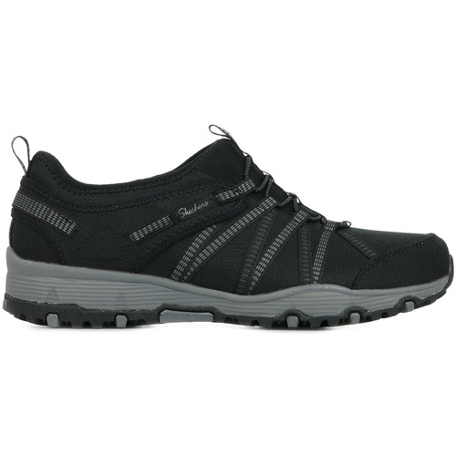 Sapatos Mulher Sapatilhas Skechers Seager Hiker Creek Vibes Preto