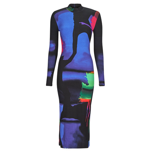 Textil Mulher Vestidos compridos Desigual HOLOGRAM - LACROIX Multicolor
