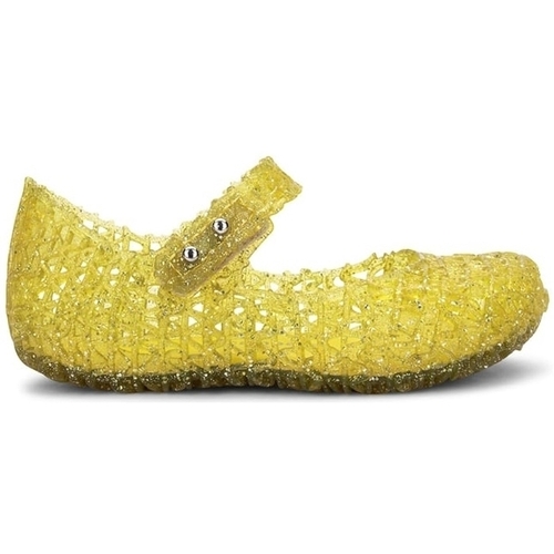 Sapatos Criança Sandálias Melissa MINI  Sandálias Campana Papel B - Glitter Yellow Amarelo