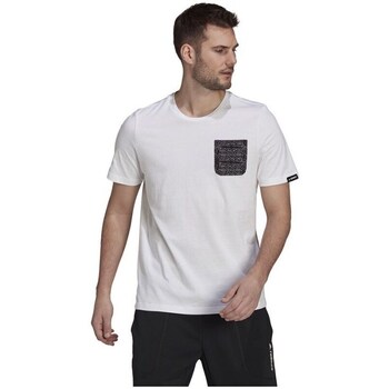 Textil Homem T-Shirt mangas curtas adidas Originals TX Pocket Tee M Branco