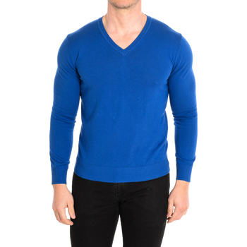 Textil Homem camisolas Benetton 1P98U4163-21A Azul