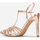 Sapatos Mulher Sandálias La Modeuse 65830_P152638 Ouro
