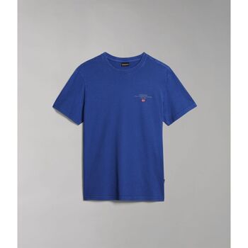 Textil Homem polo-shirts men cups robes Burgundy Shorts Napapijri SELBAS NP0A4GBQ-B5A MAZARINE BLUE Azul