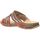 Sapatos Mulher Chinelos Laura Vita Jaclouxo 0123 Castanho