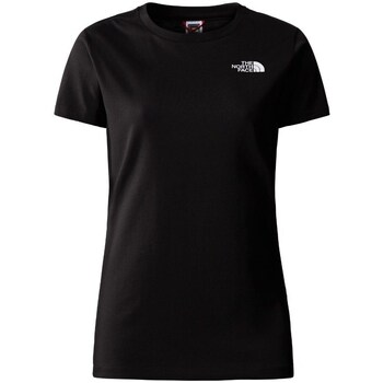 Textil Mulher T-Shirt mangas curtas Calçado de mulher a menos de 60 Walk & Fly Preto