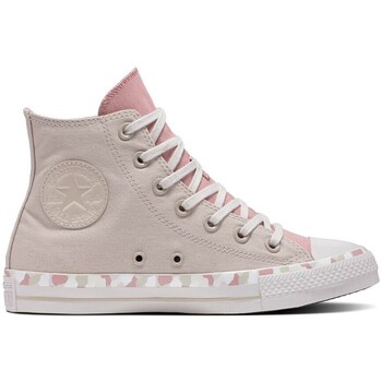 Sapatos Mulher Sapatilhas Converse Chuck Taylor All Star Marbled Bege