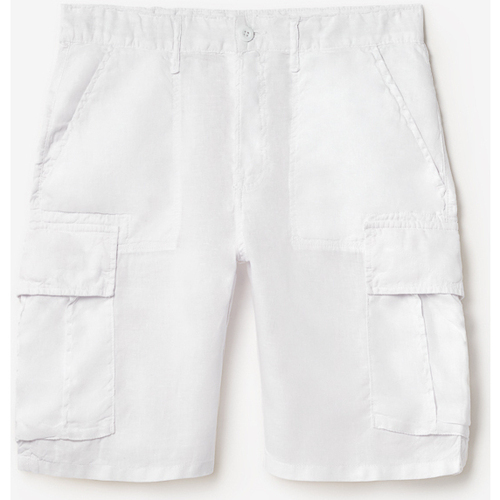 Textil Homem Shorts / Bermudas Tops sem mangas Bermudas calções ROCCA Branco