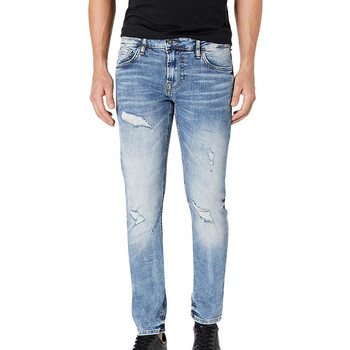 Textil Homem Calças Jeans Guess hwcb76  Azul