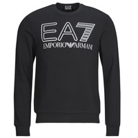 Textil Homem Sweats Emporio Armani EA7 Emporio Armani Kids logo-graphic print T-shirt Preto