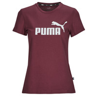 Textil Mulher T-Shirt mangas curtas Puma Veste ESS LOGO TEE (S) Malva