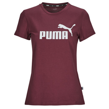 Textil Mulher T-Shirt mangas curtas Puma ESS LOGO TEE (S) Malva