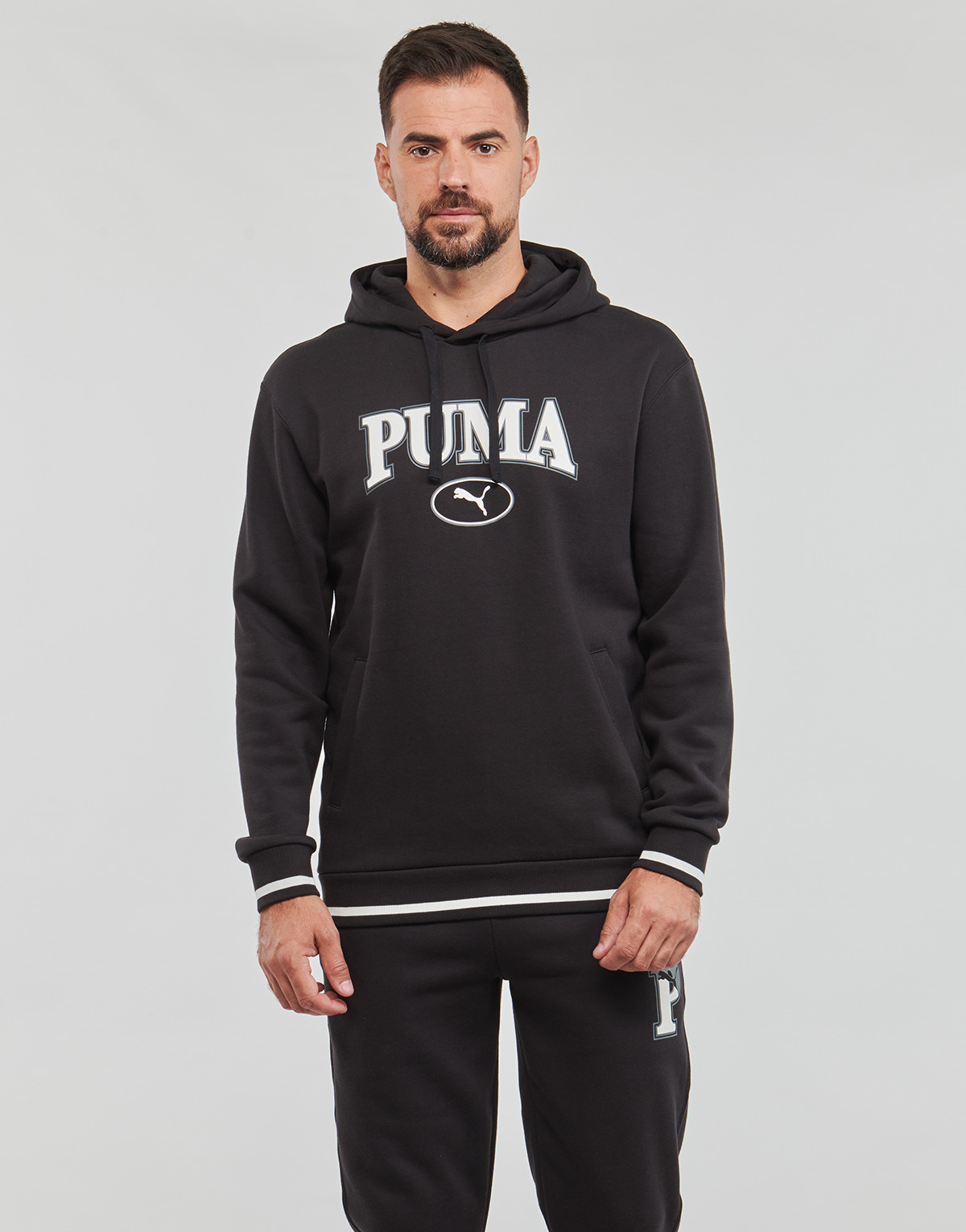 Textil Homem Sweats Puma PUMA SQUAD HOODIE FL Preto