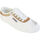Sapatos Mulher Sapatilhas Kawasaki Glitter Canvas Shoe K194522 8890 Gold Ouro
