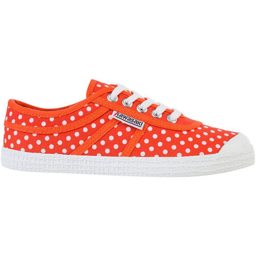 Sapatos Mulher Sapatilhas Kawasaki Polka Canvas Shoe K202421 5030 Cherry Tomato Vermelho
