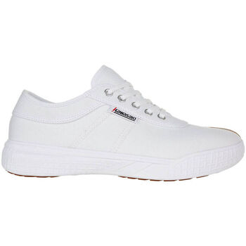 Sapatos Homem Sapatilhas Kawasaki Glitter Canvas Shoe K194522 White Branco