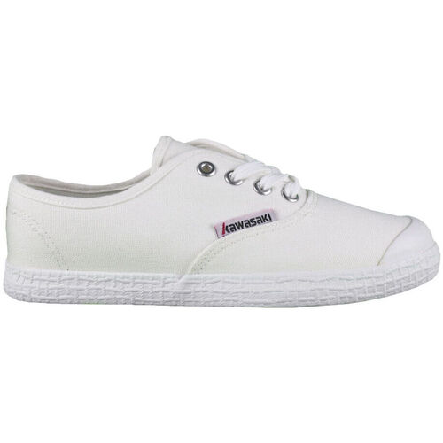 Sapatos Homem Sapatilhas Kawasaki Quadros / telas White Branco
