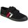 Sapatos Mulher Sapatilhas Kawasaki Retro Shoe W/velcro K204505 1001S Black Solid Preto