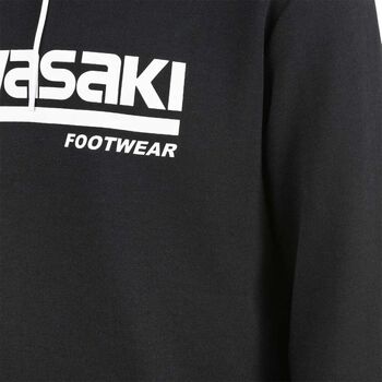 Kawasaki Killa Unisex Hooded Sweatshirt K202153 1001 Black Preto