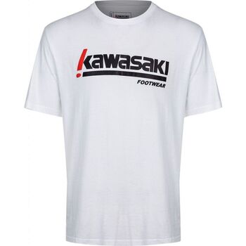 Textil Homem Camisas mangas curtas Kawasaki Kabunga Unisex S-S Tee K202152 1002 White Branco