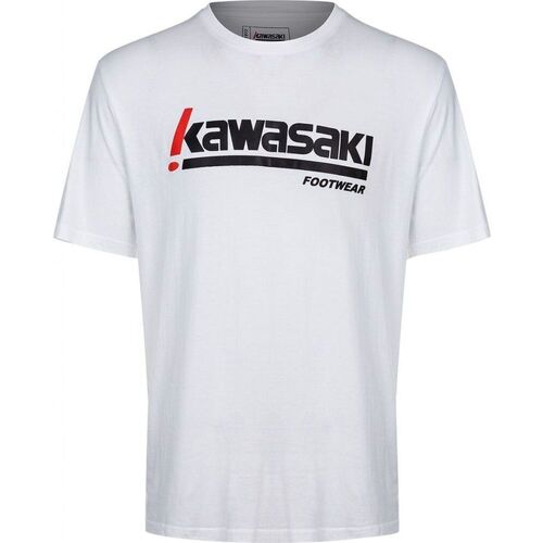 Textil Homem T-shirts e Pólos Kawasaki Kabunga Unisex S-S Tee K202152 1002 White Branco