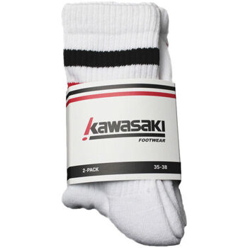Kawasaki 2 Pack Socks K222068 1002 White Branco