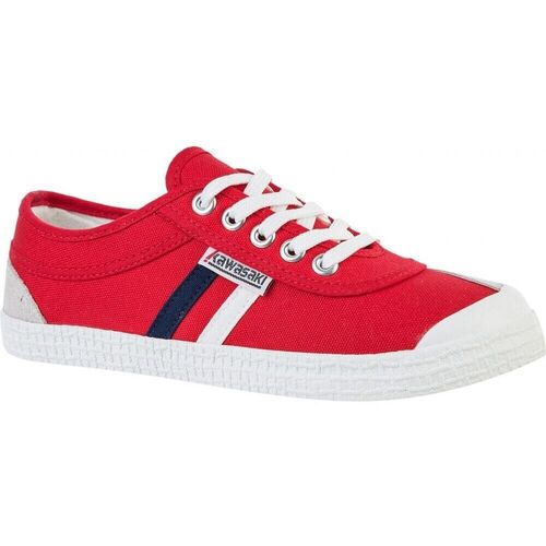 Sapatos Sapatilhas Kawasaki Lauren Ralph Lauren-ES 4012 Fiery Red Vermelho